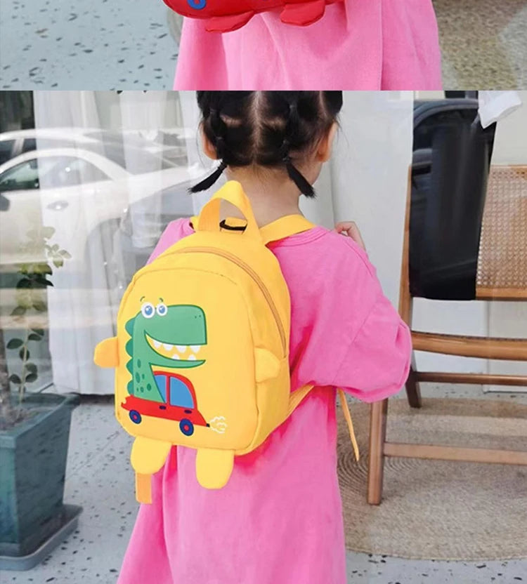 Children Cute Cartoon Dinosaur School Bags