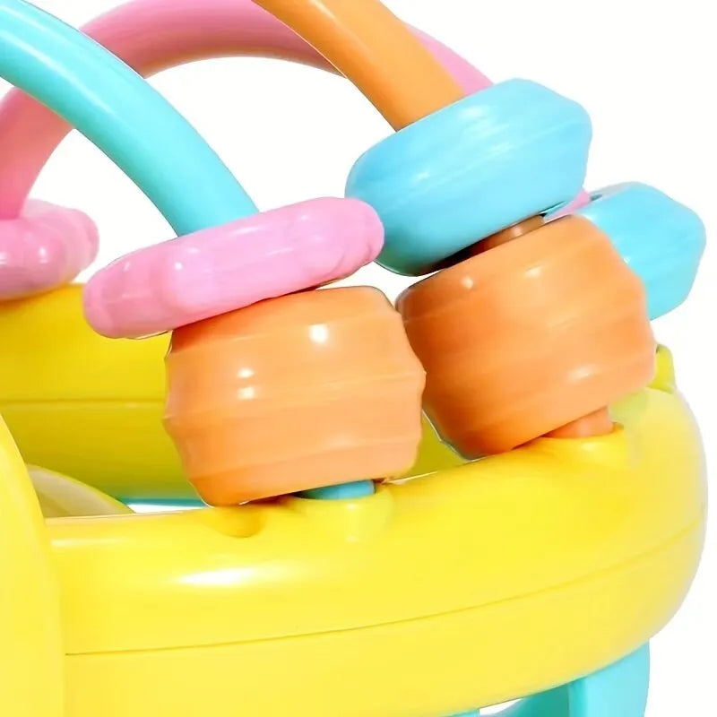 1 Pc 10cm Baby Toy Catch Ball Bendy Baby Walker Rattles Develop Intelligence Ball 0-12 Months Plastic Bell Rattle Doll