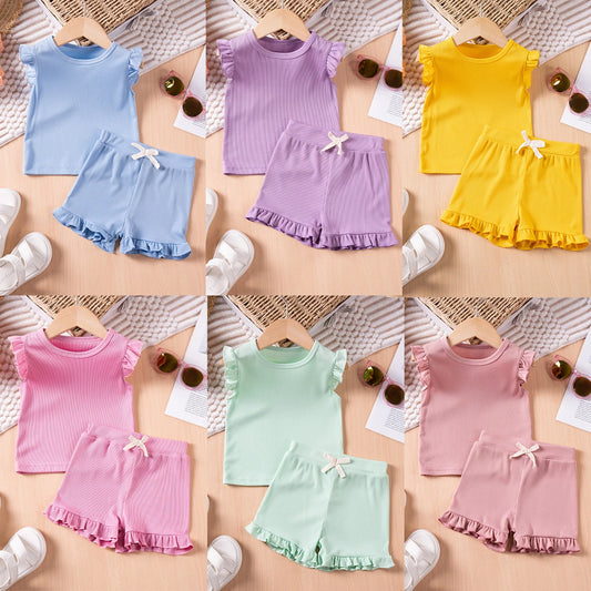 Girls Casual Outfits Sets Baby Girls  Lovely Summer Clothing