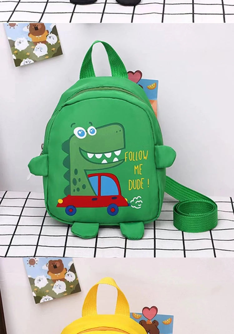 Children Cute Cartoon Dinosaur School Bags