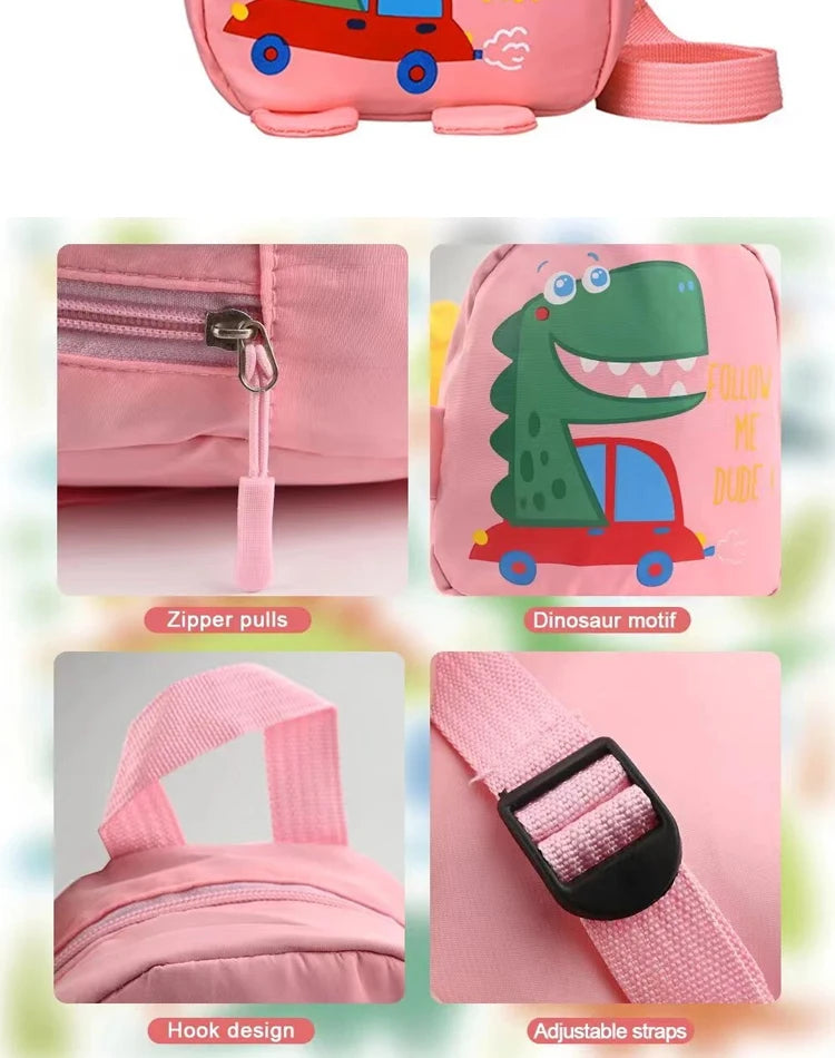 Children Cute Cartoon Dinosaur School Bags