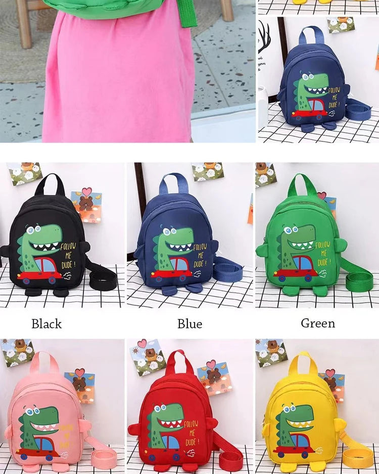 Children Cute Cartoon Dinosaur School Bags