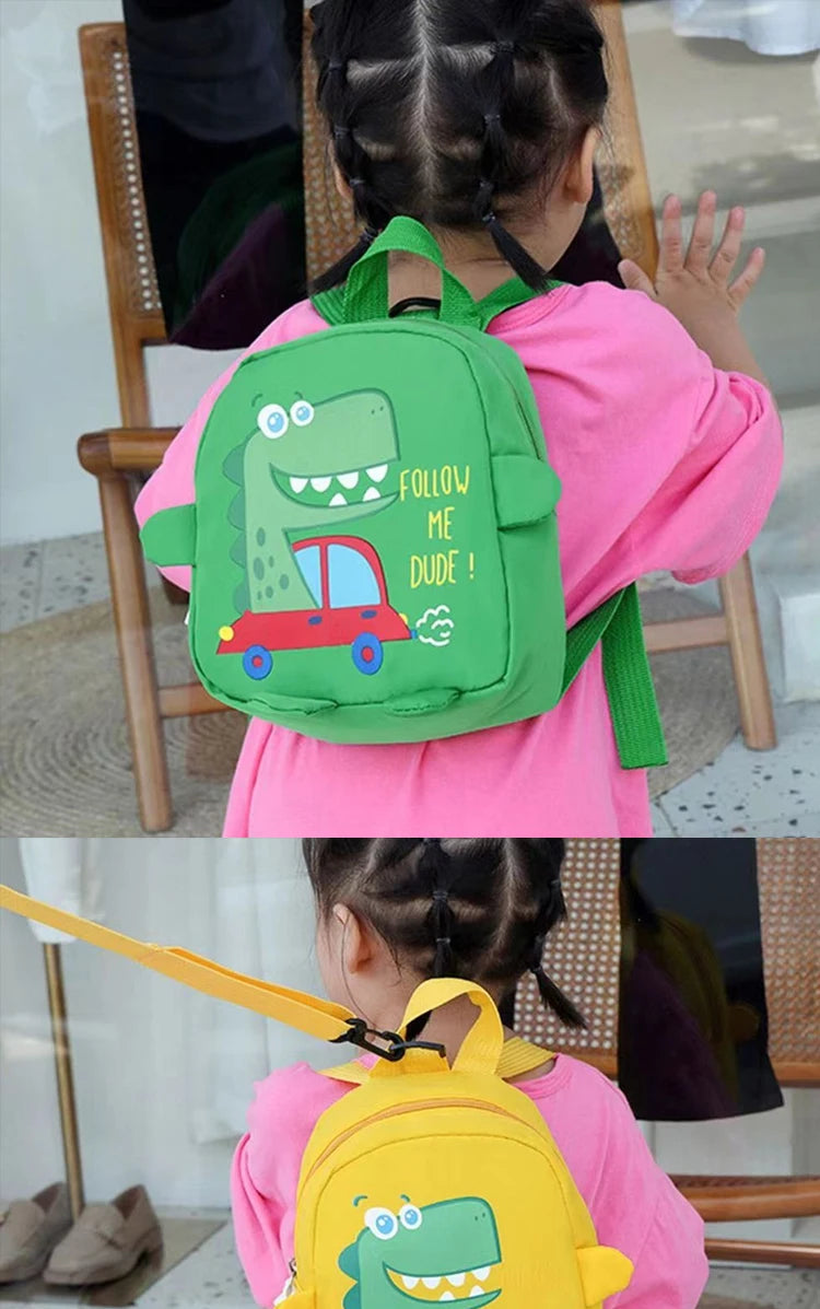 Children Cute Cartoon Dinosaur School Bags