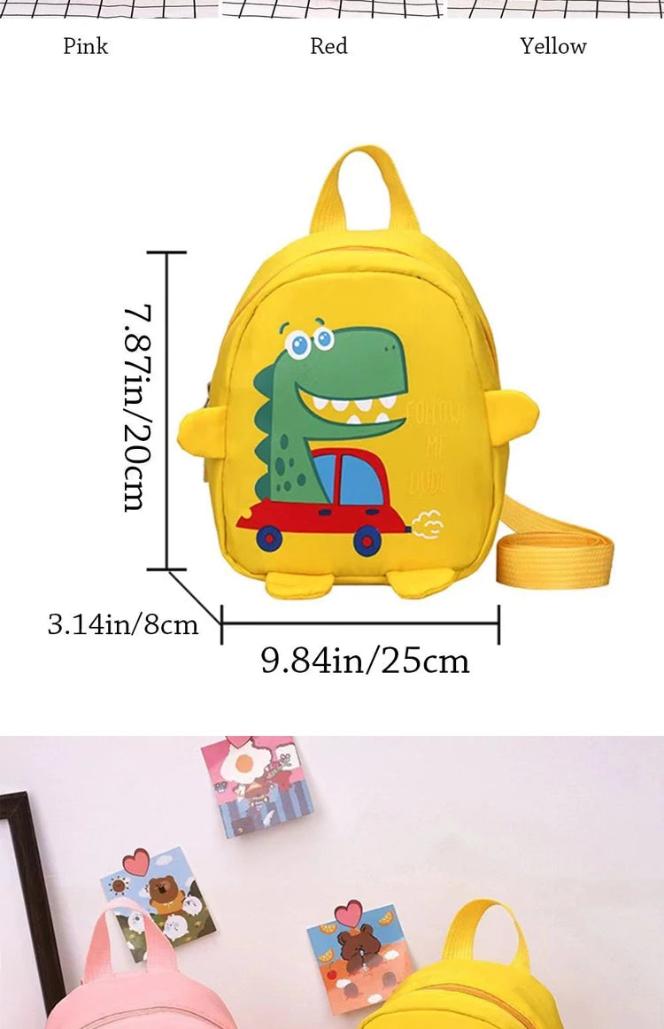 Children Cute Cartoon Dinosaur School Bags