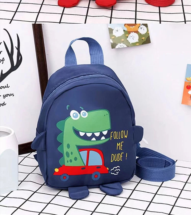 Children Cute Cartoon Dinosaur School Bags